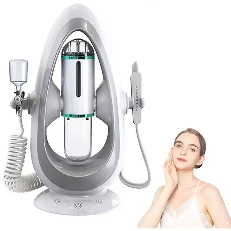 Portable Facial Care Microdermabrasion Instrument, 2-In-1 Spray Blackhead Remover, Salon-Level Beauty Device, Us Plug, New Condition