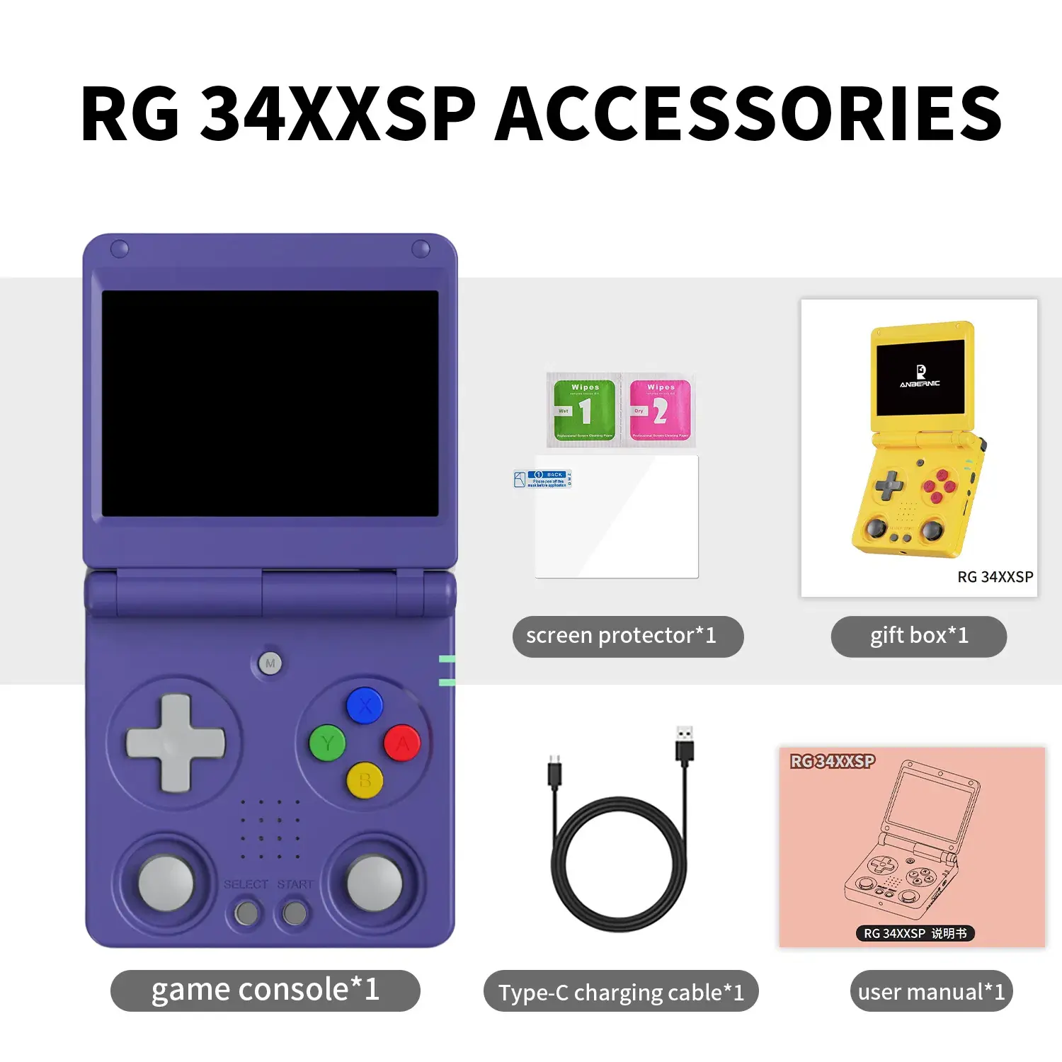 RG 34XXSP-Indigo+64GB (4kGame)