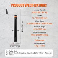 A-frame Bolt - 2000 lbs