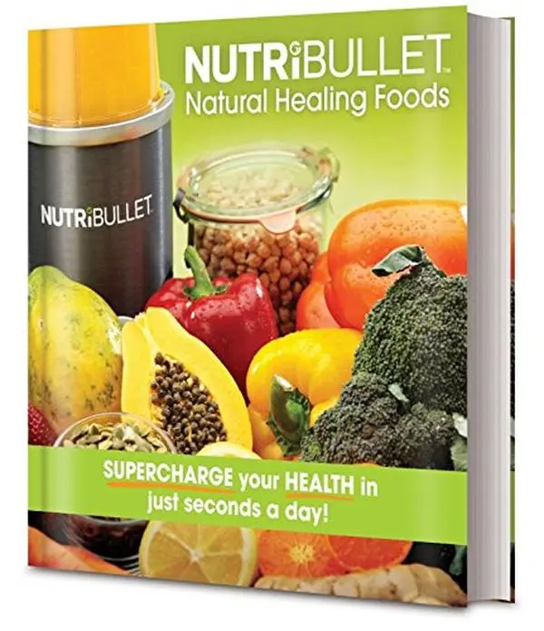 USED Book - NutriBullet: Natural Healing Foods by Creator (Hardcover) - english