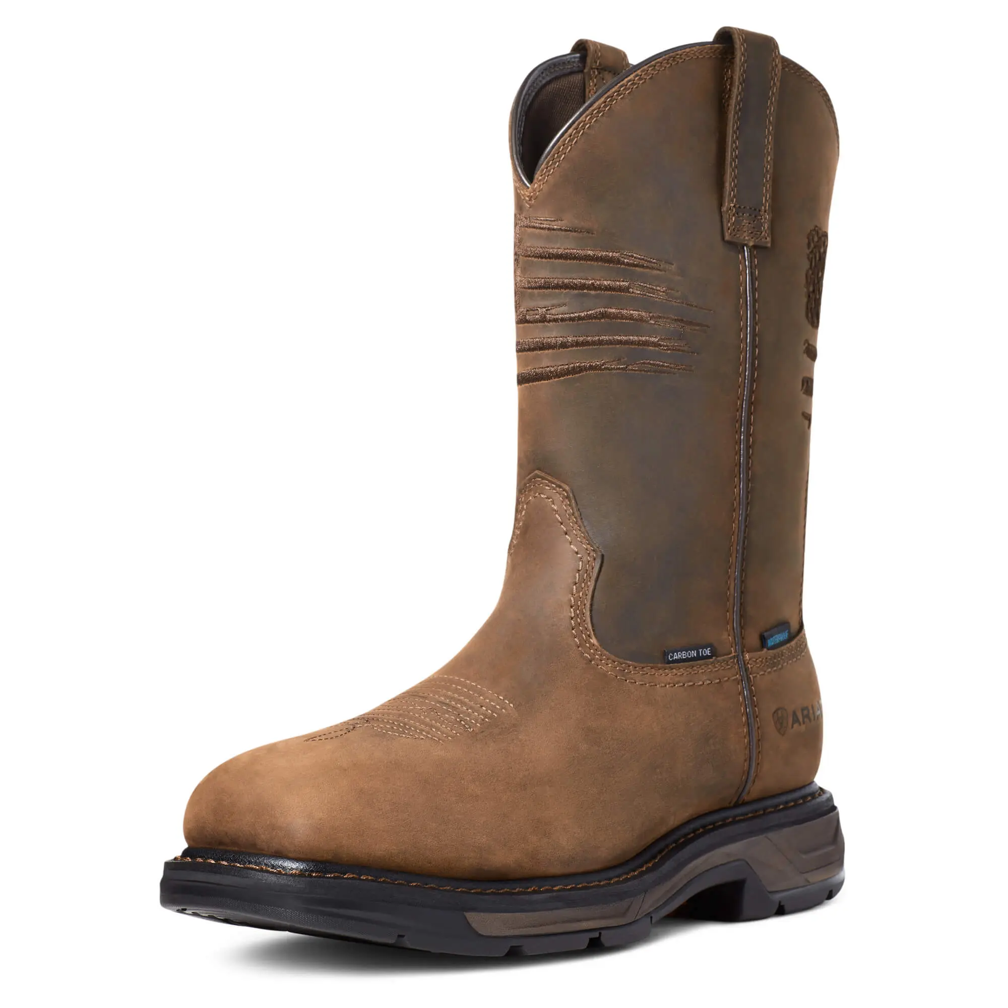 Men's WorkHog XT Patriot Waterproof Carbon Toe Work Boots