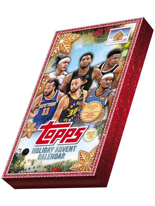 2025/26 Topps Holiday Basketball - Countdown Calendar