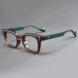 2025 New European and American Large Frame Vintage  Rim Trendy HD Men's and Women's Same Presbyopic  Hot Selling Fashion Stylish and Comfortable Design Perfect for Daily Wear and Eye Protection glasses trend tiktok shop gaming rimless sunglass