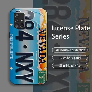 Suitable for [Galaxy A71 5g] A retro-style phone case featuring a classic license plate pattern 995