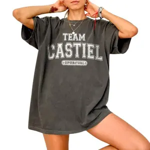 Supernatural Castiel Unisex Team Shirt - Official Castiel T-Shirt For Fans