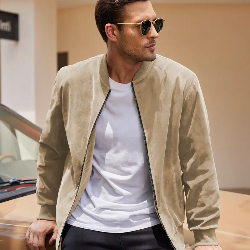 COOFANDY Fall Outfits men's spring, 100% polyester lightweight early summer thin casual jacket retro lightweight classic men's clothing Jeans T-Shirt Coats Soft Blazers