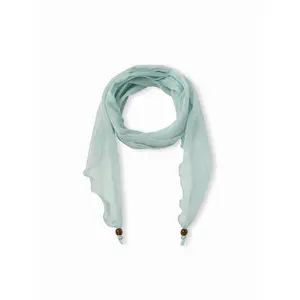 Cider BEADED DECOR PLEATED SCARF