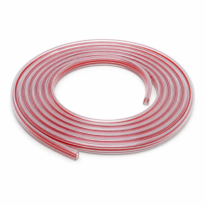 Clear U-Shape Car Door Edge Guard Strip, Self-Adhesive Transparent Trim for Cars Trucks SUVs, Cut-to-Fit Edge Protector