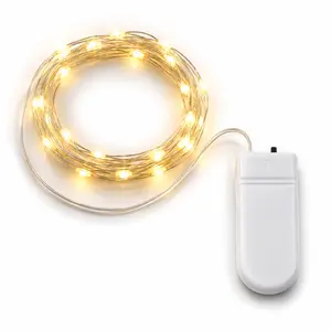 Perfect Holiday Mini Fairy String Lights Decorative Ambient Lighting Battery Included 20 LED