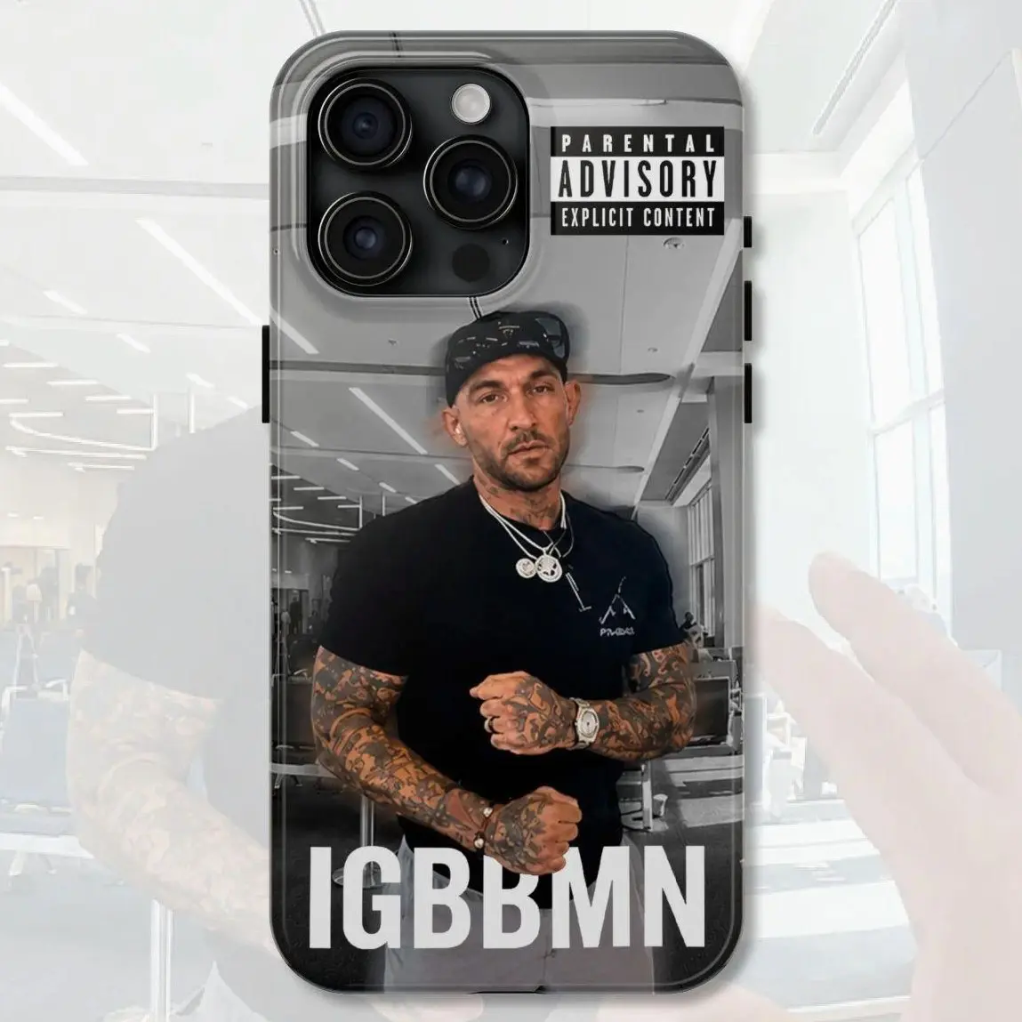 Dusstin P0i.rier IGBBMN Phone Case, It's Gonna Be Bad My Nig Phone Compatible with iPhone 11, 12, 13, 14, 15, 16, 17 & More