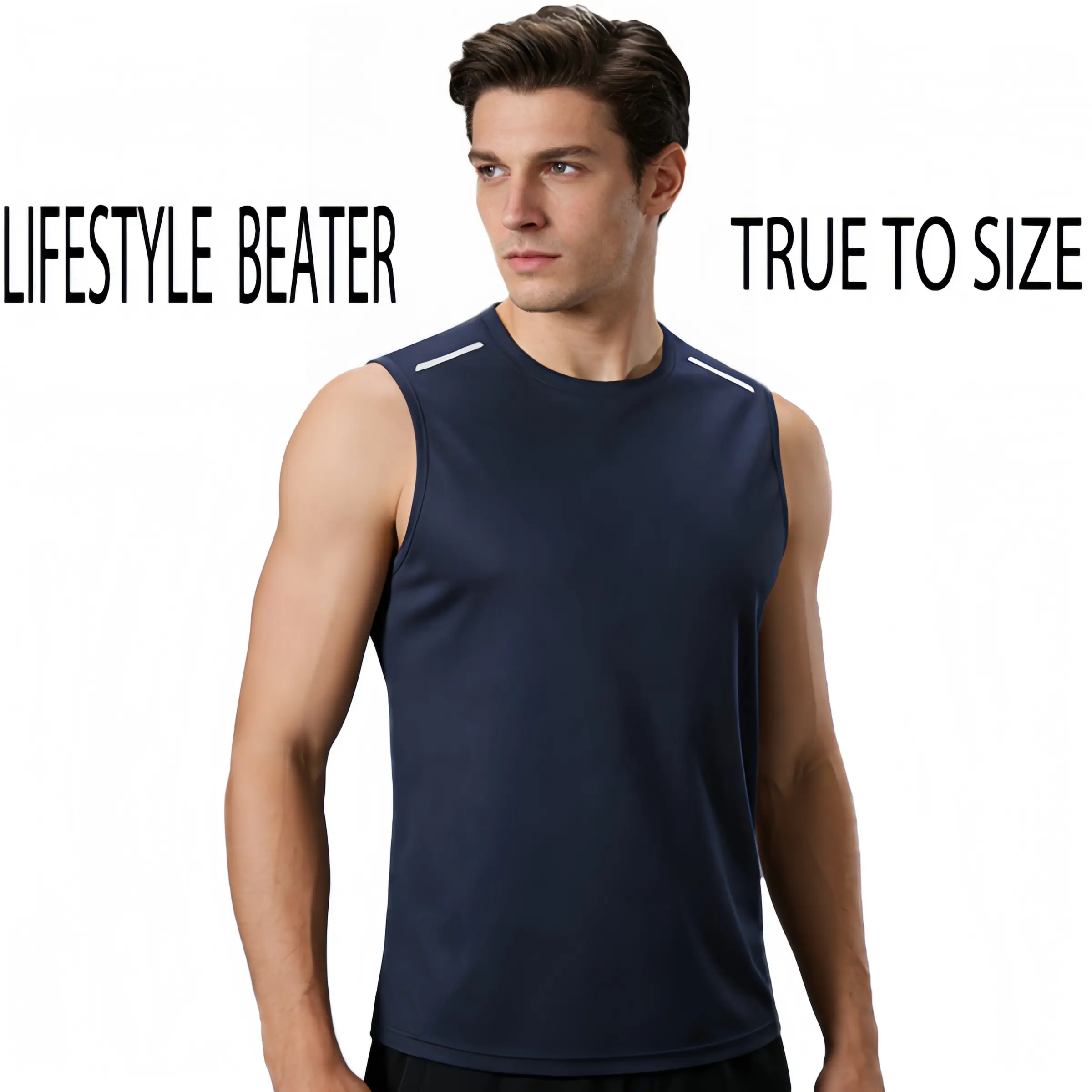 Clearance Sale | Vest, Short Sleeve Shirt | Please choose the size as appropriate | Breathable, Quick Drying, Fabric, Menswear, Plain, Sleeveless, Breathable Fab