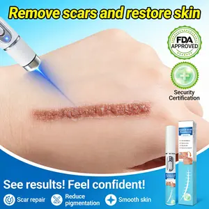 This home-use laser beauty pen smooths facial and body skin, improves rough and uneven skin, fades scars and skin imperfections, and is suitable for all skin types, making daily home skincare easy and enjoyable.