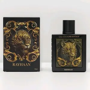 Rayhaan Tiger Cal Cologne Edition Extrait de Parfum Unisex, 3.4 Ounce