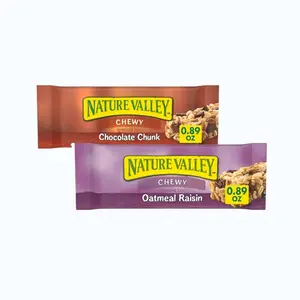 Chewy Granola Bars Variety Pack, Chocolate Chunk and Oatmeal Raisin, 0.89 oz Bars, 16 Count, Bundled By Shoppyway Snack