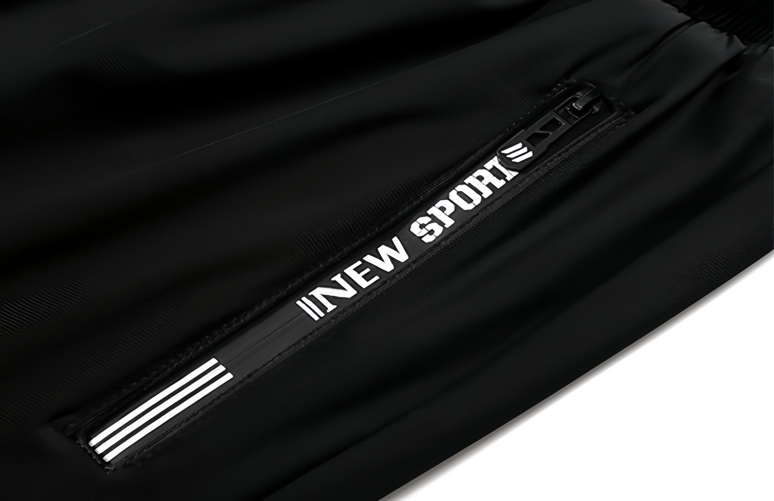 Men’s quick-dry athletic pants, elastic waistband drawstring cuffs, zippered pockets, breathable summer fitness long pants, solid color versatile for everyday casual wear