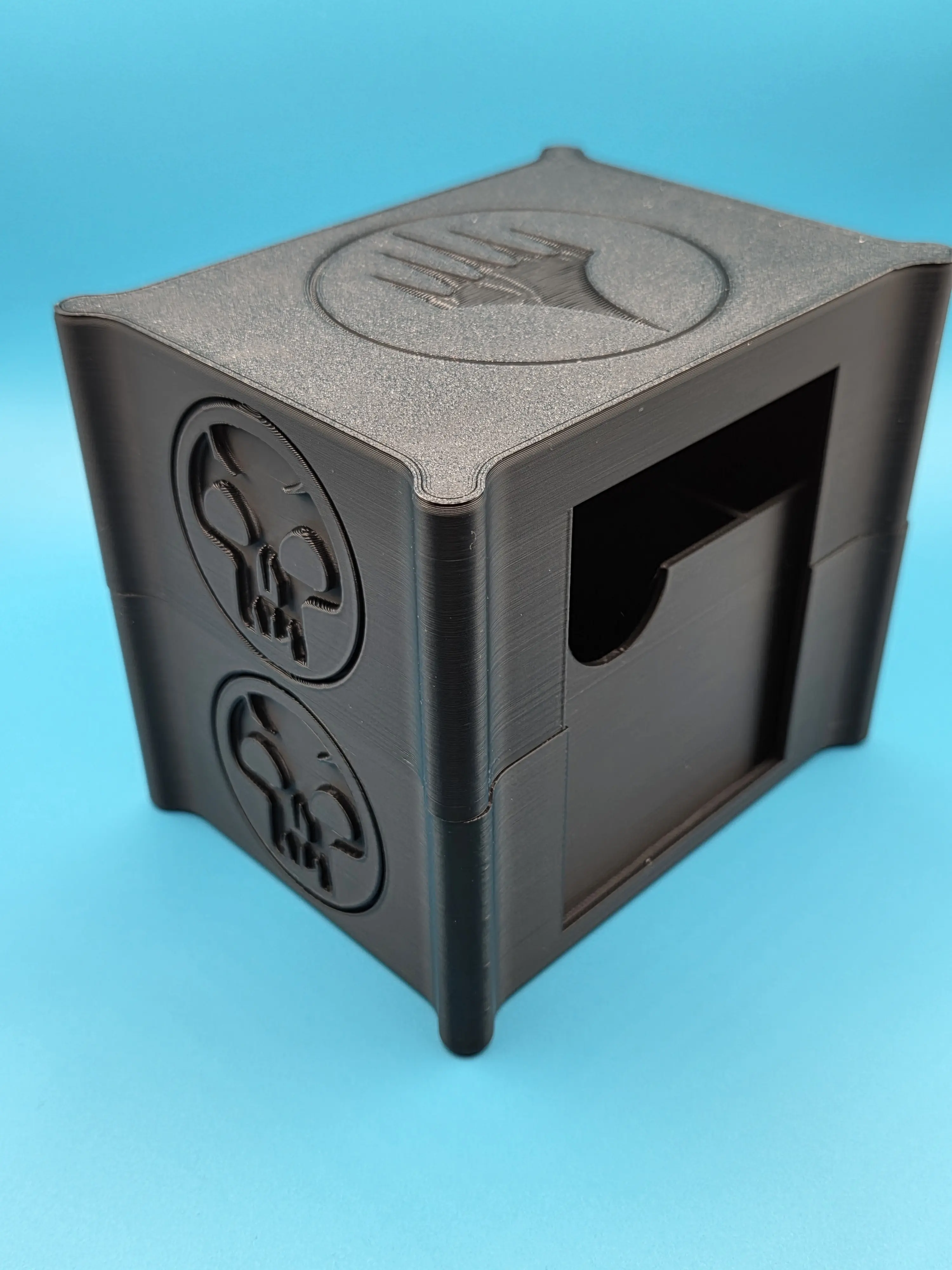 Commander Deck Box with Mana Symbols - 3D Printed