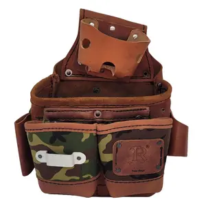 Rex Tool Bags: Leather Tool Pouch (GEN. CARP)/20 spots/hammer holder/construction/bag/toolbag