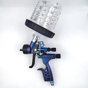 1.3mm Upper Pot Manual Pneumatic Spray Gun for Auto Furniture Leather Sheet Metal High Atomization 6800 Gravity Paint Spray Tool