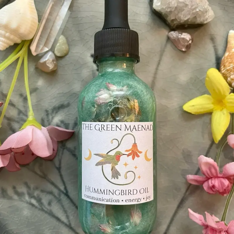Hummingbird Oil ~ Intention Oil, Ritual Oil, Spell Oil, Communication Oil, Grounding Oil, Hummingbird Gift, Spiritual Oil
