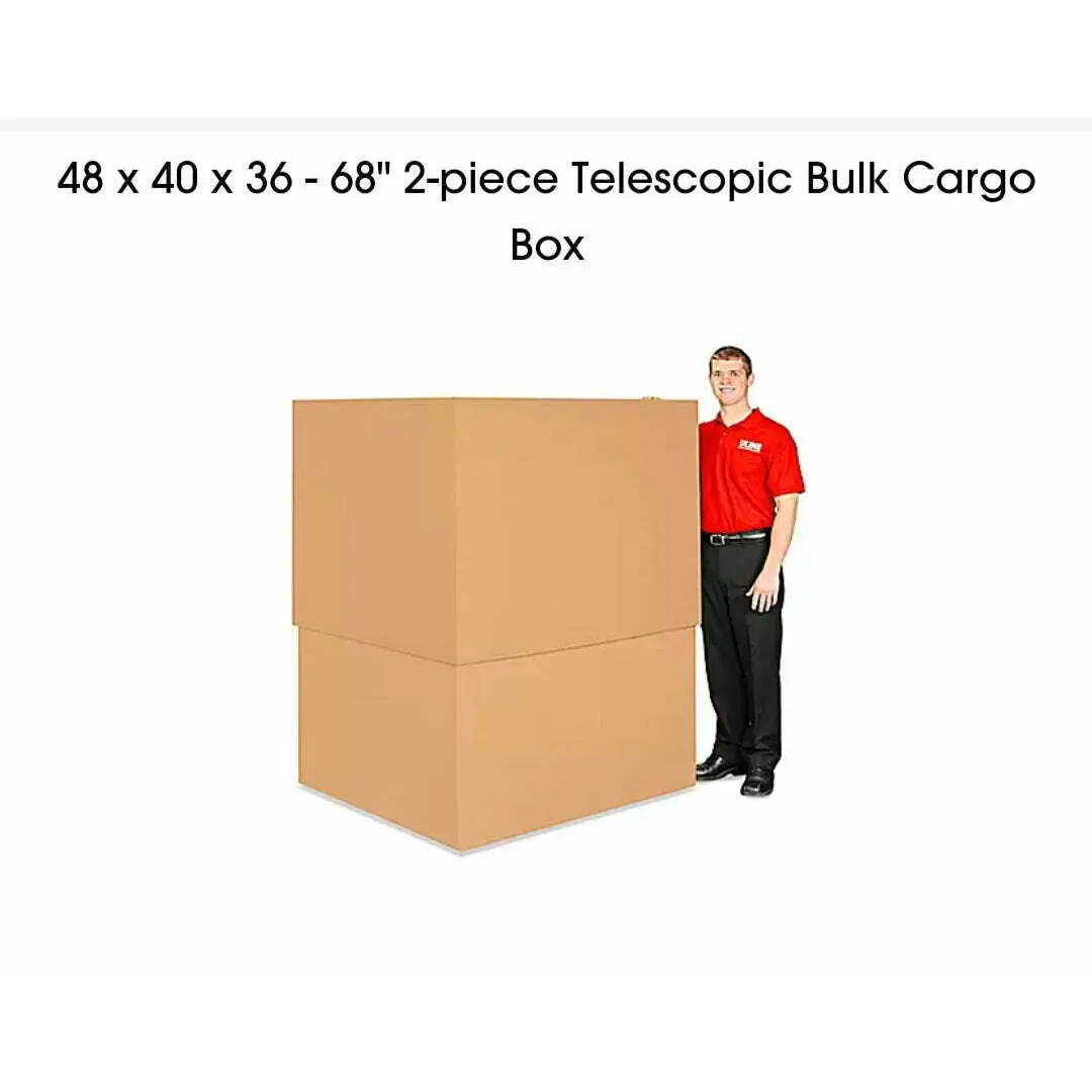 Bundle 5 , 2 piece Telescopic  bulk cargo box