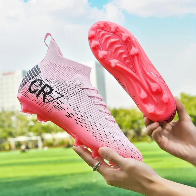 2024New Men'S Soccer Shoes Anti-Boots AG Spikes Professional Competition Shoes Outdoor Lawn Football Boots Adult Breathable-Top Soccer Cleats Couple Lightweight Classic Black Football Shoes.dandy running 2024New Men'S Soccer Shoes Anti-Boots AG Spikes Professional Competition Shoes Outdoor Lawn Football Boots Adult Breathable-Top Soccer Cleats Couple Lightweight Classic Black Football Shoes.dandy running