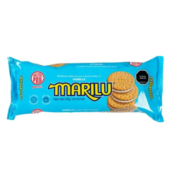 GALLETAS MARILU VAINILLA