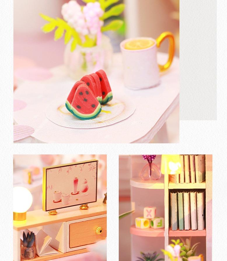 DIY Creative Attic Cabin — "Midsummer Moments": A 3D Assembly Model. This makes for an excellent birthday or holiday gift, as well as an ideal choice for crafting enthusiasts.