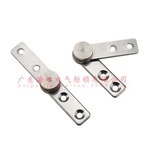 (Ten-piece pakage) 304 stainless steel one-shaped damping shaft 360 degrees rotation positioning torque hinge arbitrary stop damper