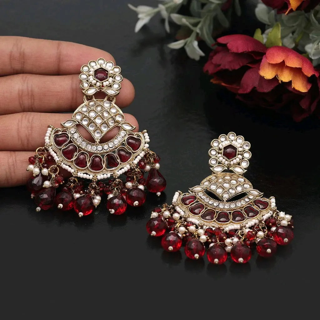 kundan earrings