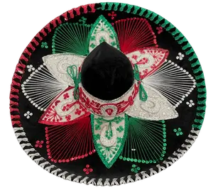 Unisex Sombrero Charro Mariachi One Size Fits Most Adults