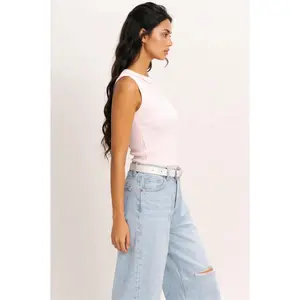 Luna Tank in Soft Pink