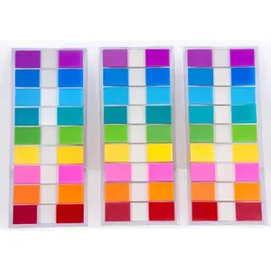 540 Pieces Transparent Sticky Notes Page Markers, Pop Up Index Sticky Page Tabs for Annotating Books