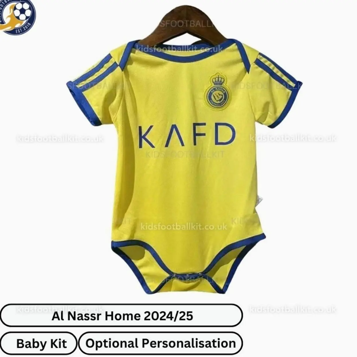 Al Nassr Home Baby Football Kit 2024/25 XLC