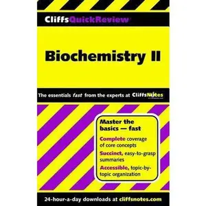 USED-Biochemistry II: CliffsNotes Quick Review by Schmidt, Frank (Paperback)