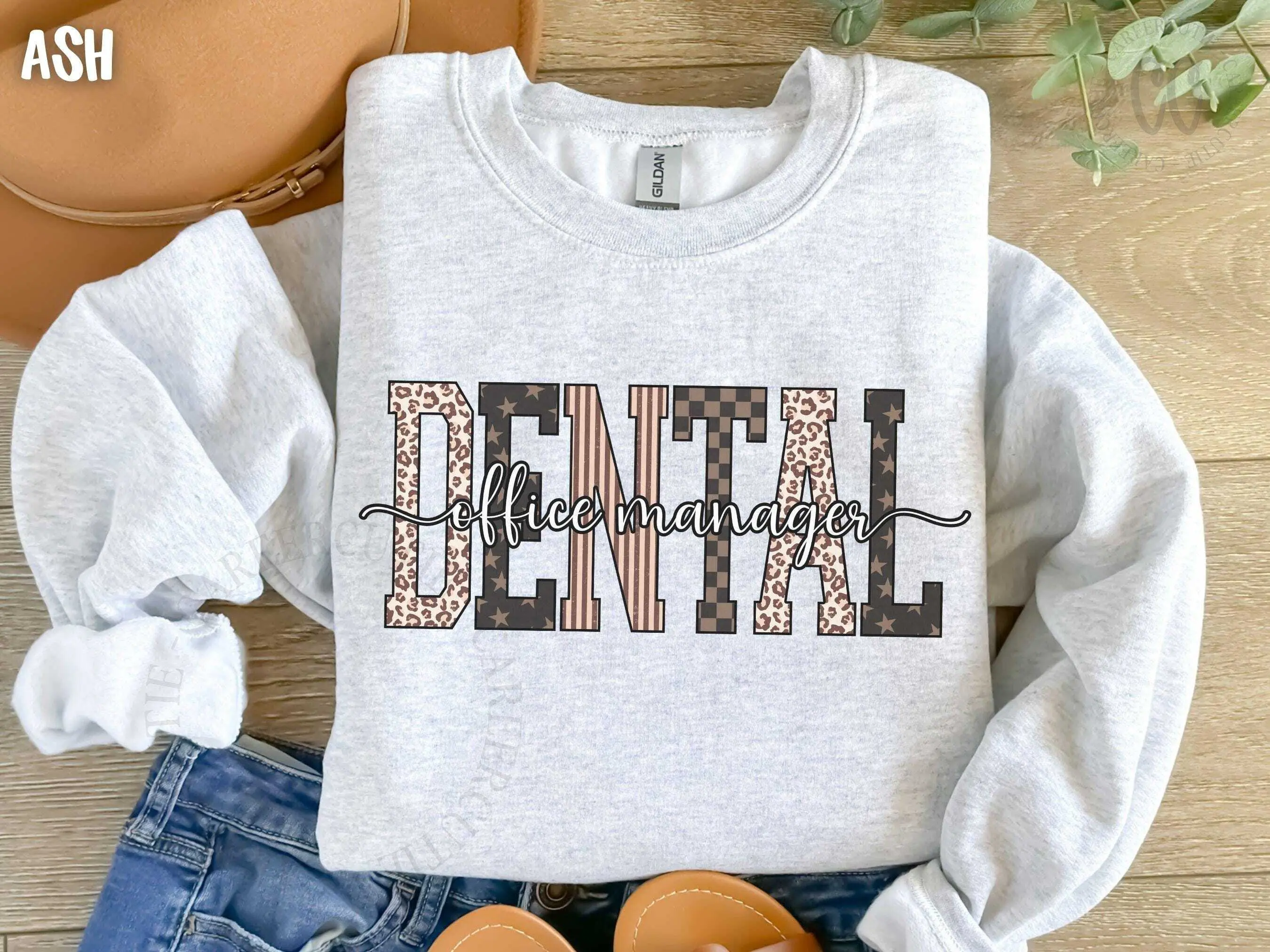 Dental Office Manager Sweatshirt, Trendy Dental Office Manager Pullover, Dentist Office Staff Sweatshirts