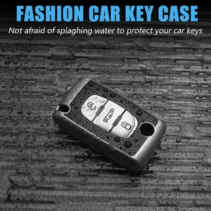 Tpu Car Key Case for Peugeot 307 Foldable 2-Button Silicone Key Cover, No Logo, Fuel Fill, 308s Remote Protection