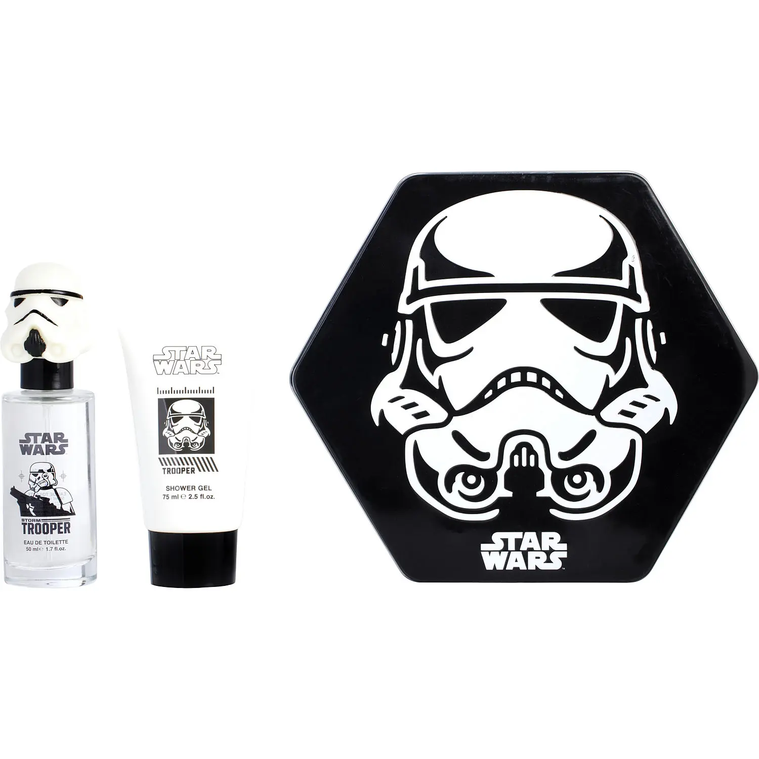 Star Wars Stormtrooper Set-Edt Spray 1.7 Oz & Body Wash 2.5 Oz For Men