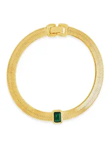 Calder Station CZ Herringbone Bracelet