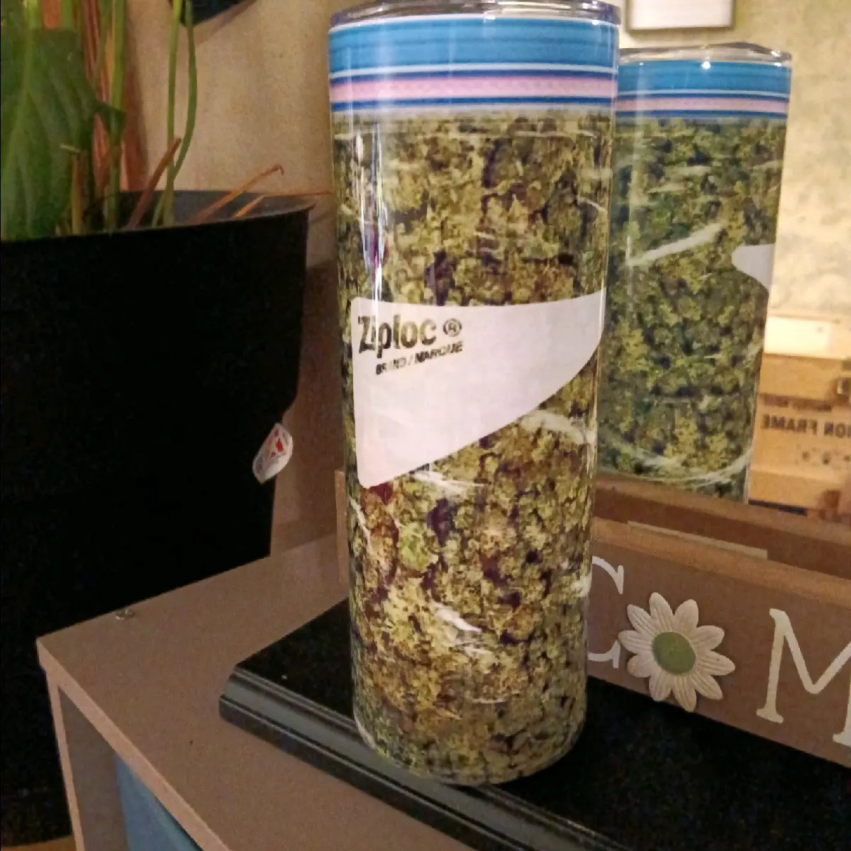 20 oz hot/cold tumbler with lid and straw