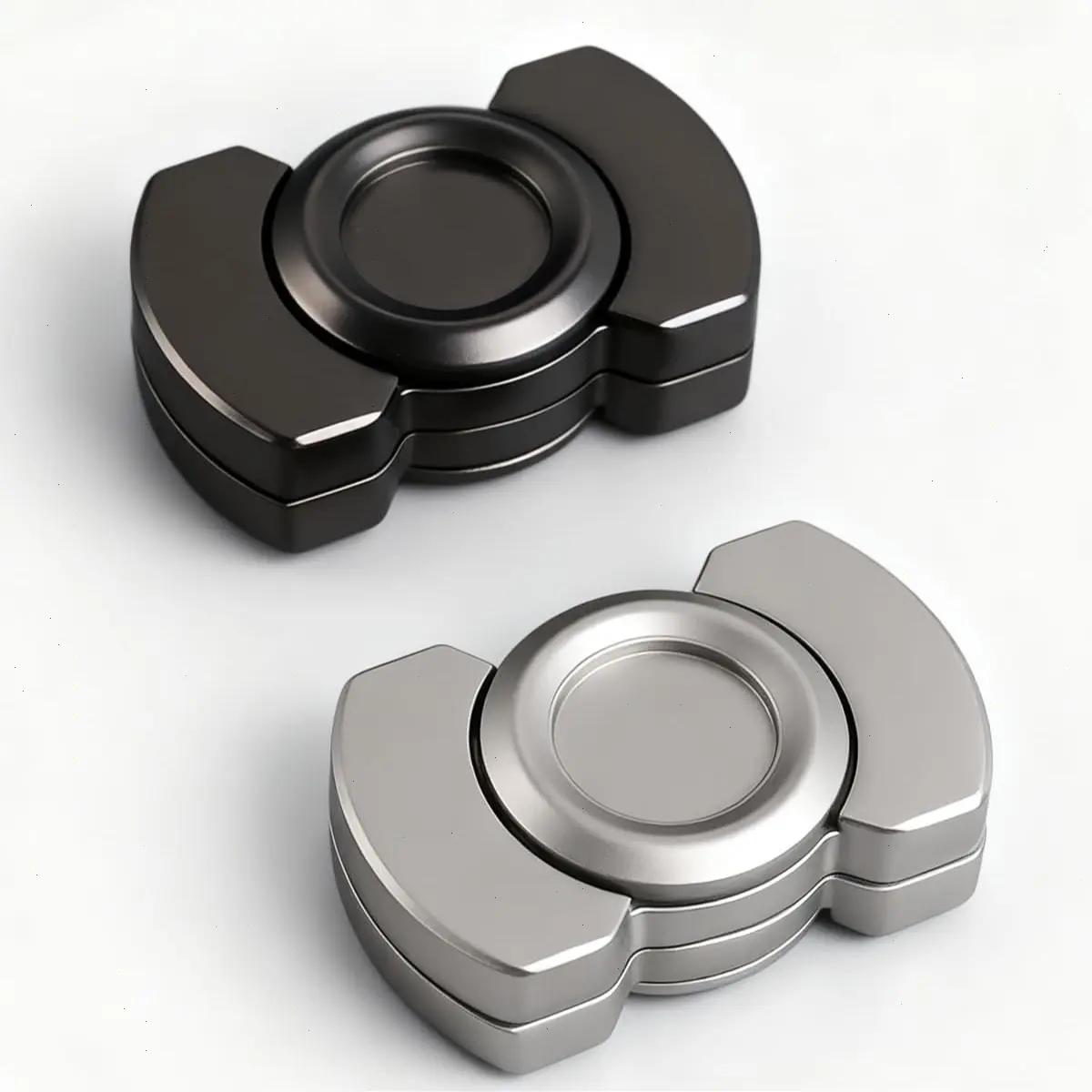 Spinner, Slider & Clicker-3-in-1 Fidget Toys,Magnetic Stainless Steel Bearing for Super-Stable Rotation For  Stress Relief, Enhanced Focus, and Habit Breaking, Fidgets, Anxiety Fidgets