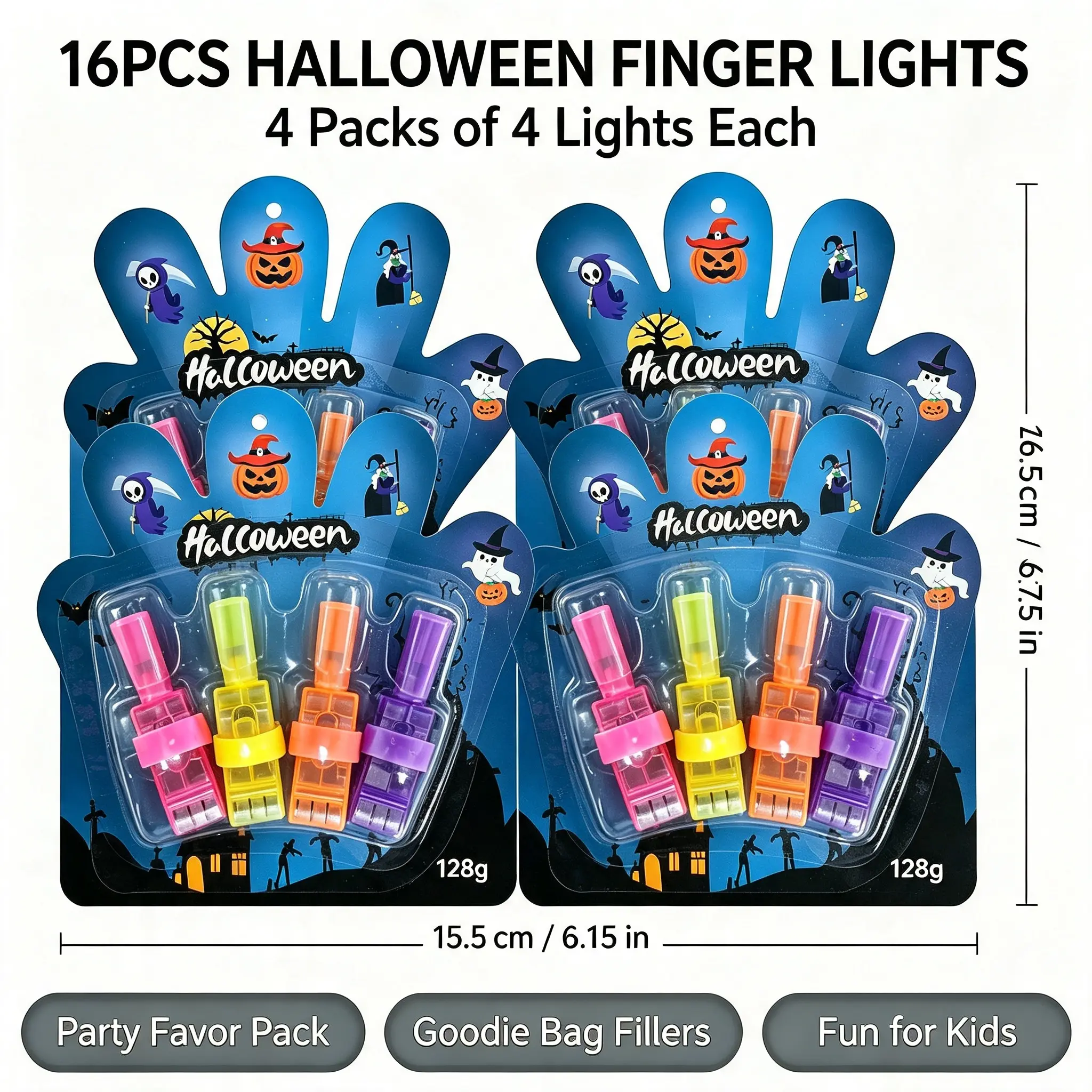 4pack with random patterns(16 sticks)