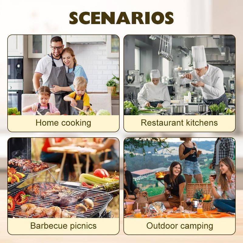 Stainless Steel Meat Tenderizer, 2025 New Meat Tenderizer Tool, Meat Tenderizer with Stainless Steel Ultra Sharp Needle Blades, for Tenderizing Beef Chicken Steak Veal Pork (Black)