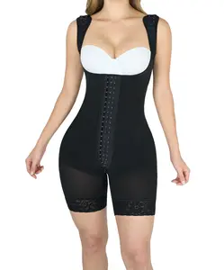 Esther - High Compression Colombian Faja Full Body Shaper with Hooks & Three Levels of Adjustment