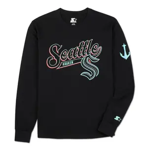 Seattle Kraken Starter Third Jersey Long Sleeve Tee