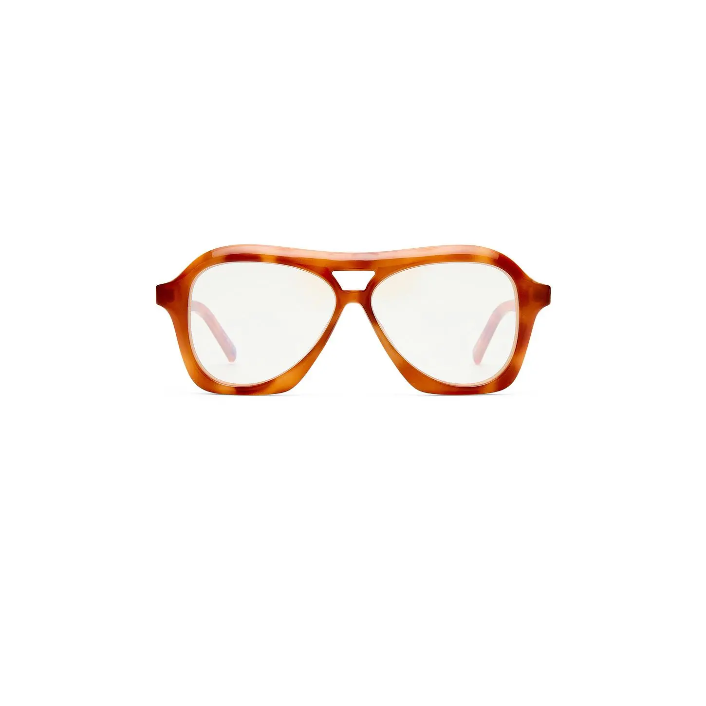Le Specs Drizzle Blue Light Glasses in Vintage Tort & Blue Light Lens