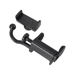 Adjustable Guitar Phone Holder with Clip Musical Instrument Stand Non-Slip Mount