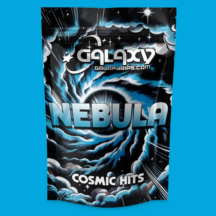 Galaxy Rips Nebula Bag - 4 Booster Packs & 1 Graded Slab (XY to Modern)