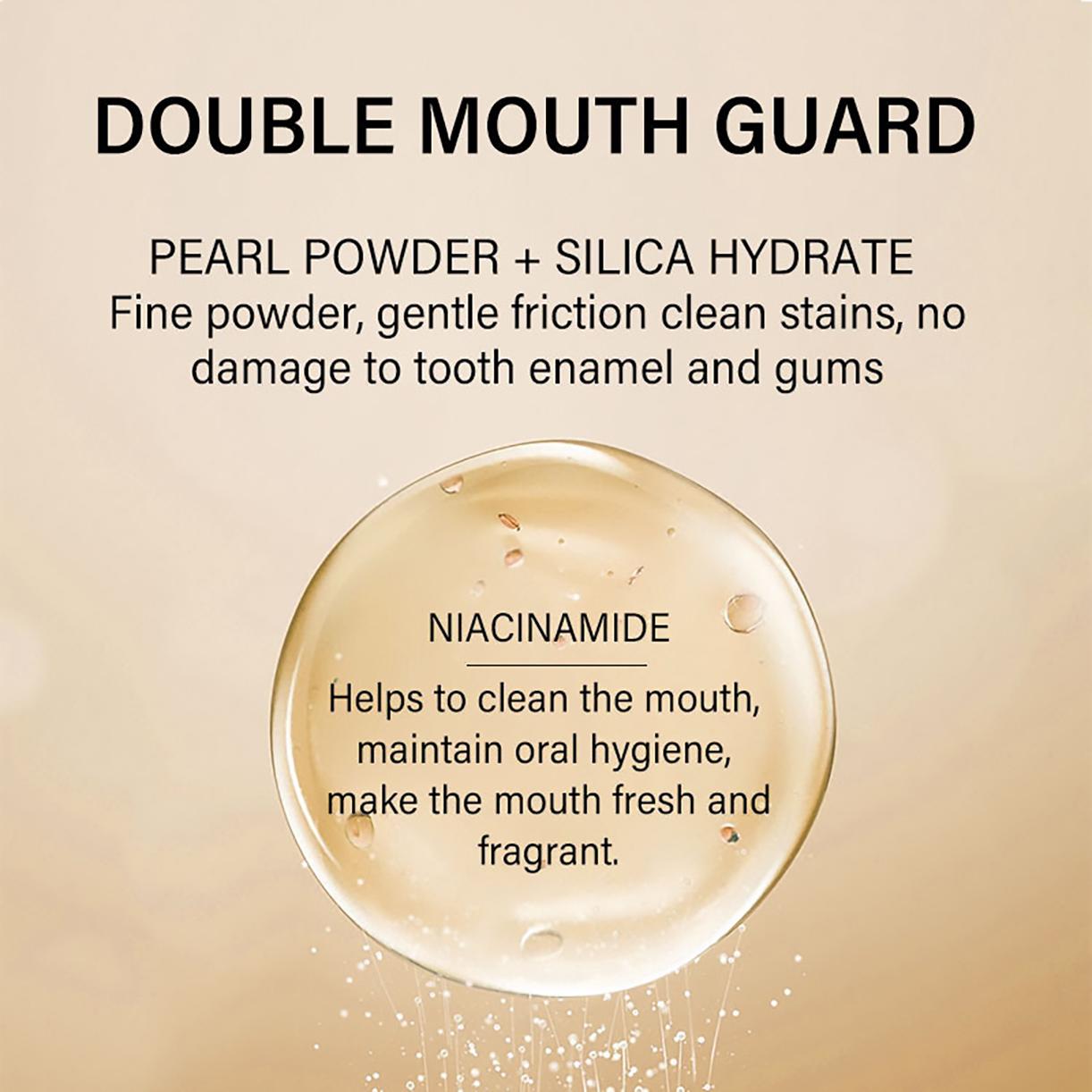 Niacinamide Probiotic Toothpaste - Fluoride-Free Healthy Daily Care Intensive Teeth Whitening Toothpaste, Removes Surface Stains, Enhances Natural Teeth Whiteness, Promotes Oral Health, Healthy Toothpaste