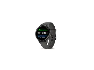 Garmin Venu 3S, Slate Stainless Steel Bezel with Pebble Gray Case and Silicone Band | Smart Watch 010-02785-00