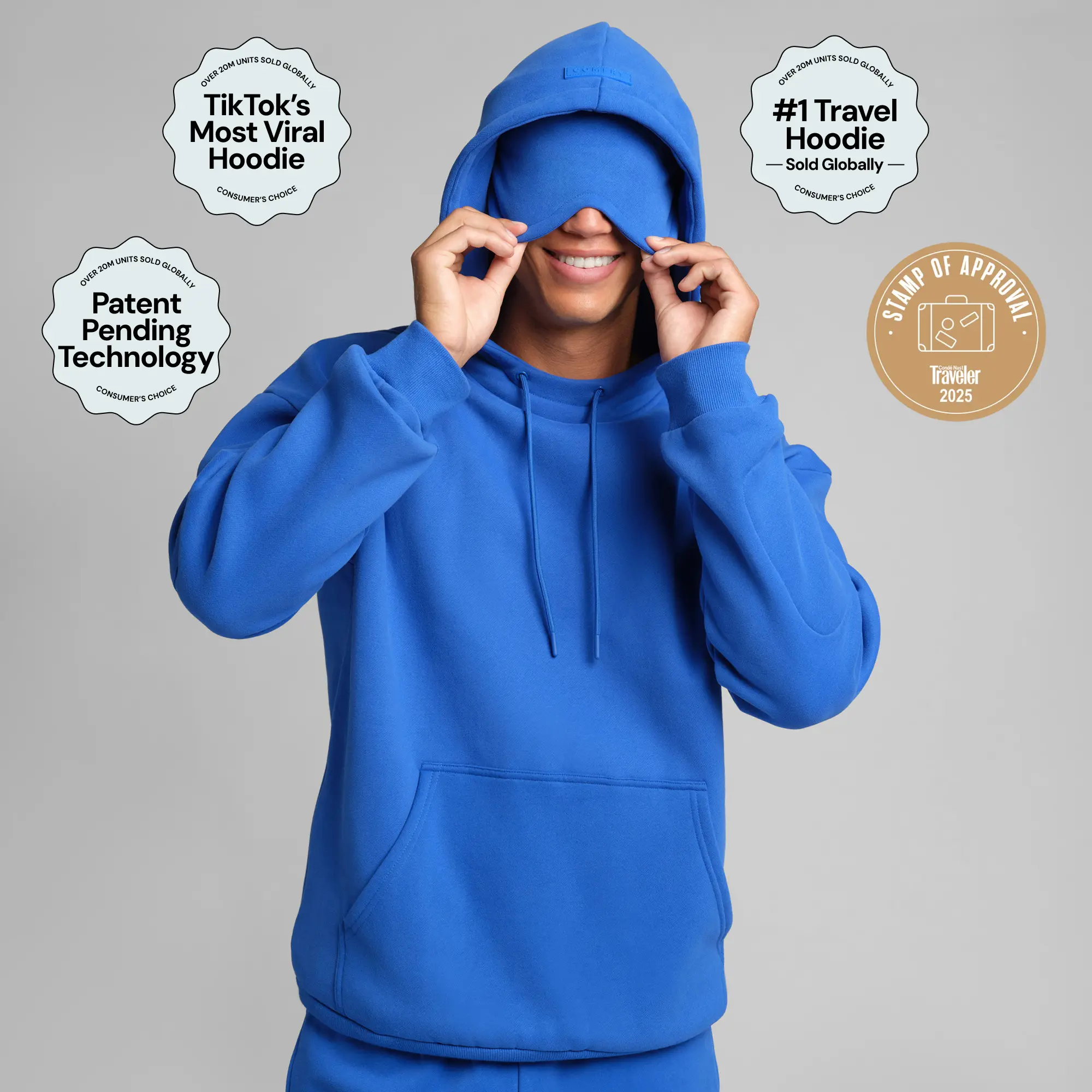 私*ん様 2000s Thumbhole high-neck hoodie Cowl Neck Hoodie Sweatshirt, Big Hood Hoodie With Thumb Hole